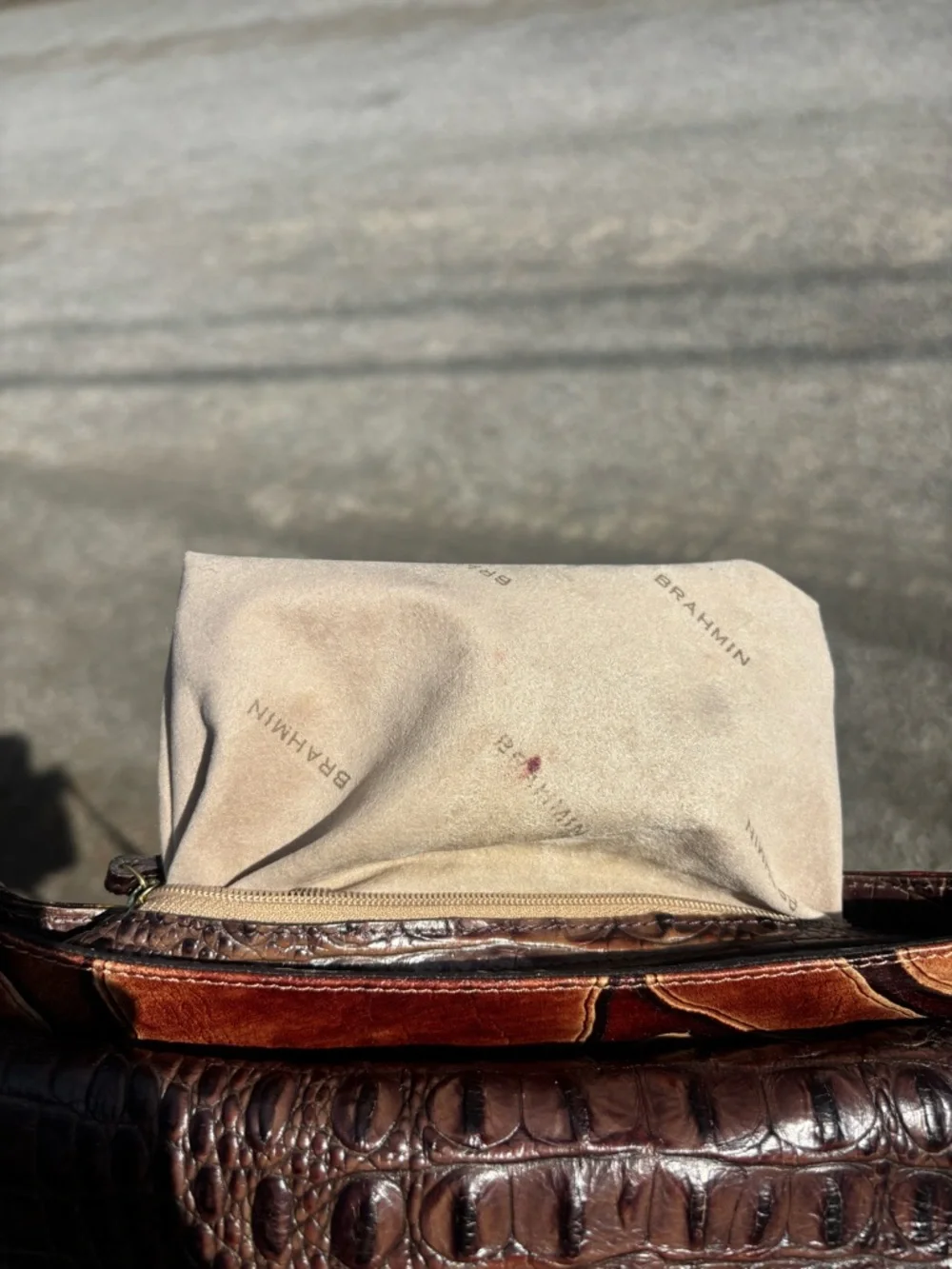 Brahmin Leather Crossbody Bag Limited Edition - Picture 10 of 17